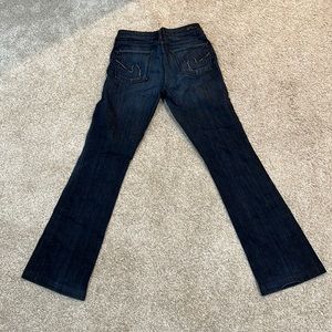 Citizens of Humanity dark wash high waist bootcut denim